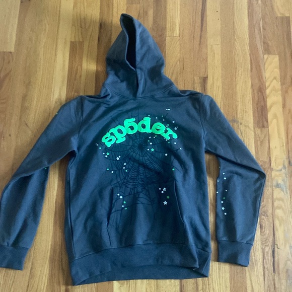 Sp5der Wait Web Hoodie